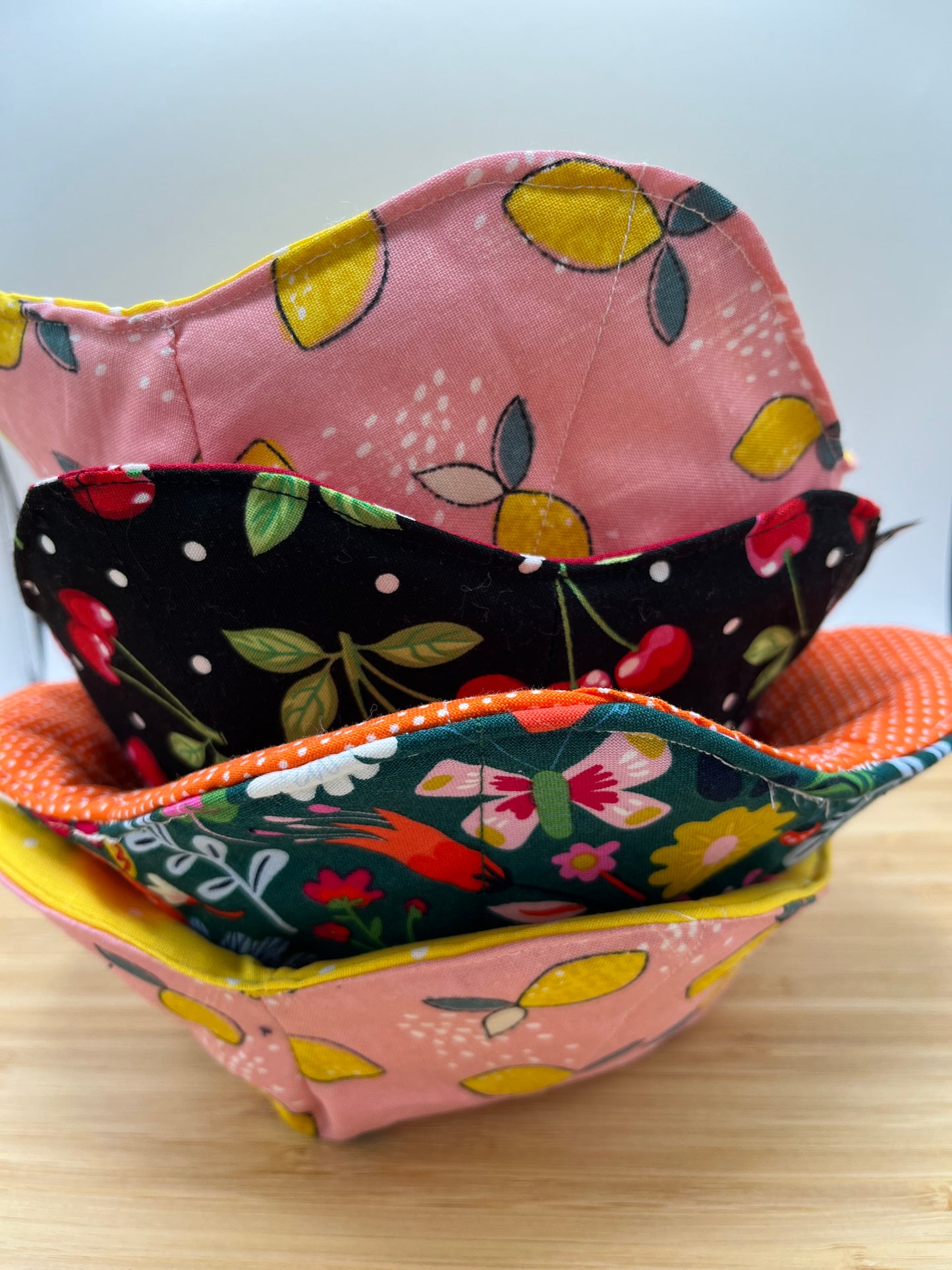Cherry Microwavable Bowl Cozy