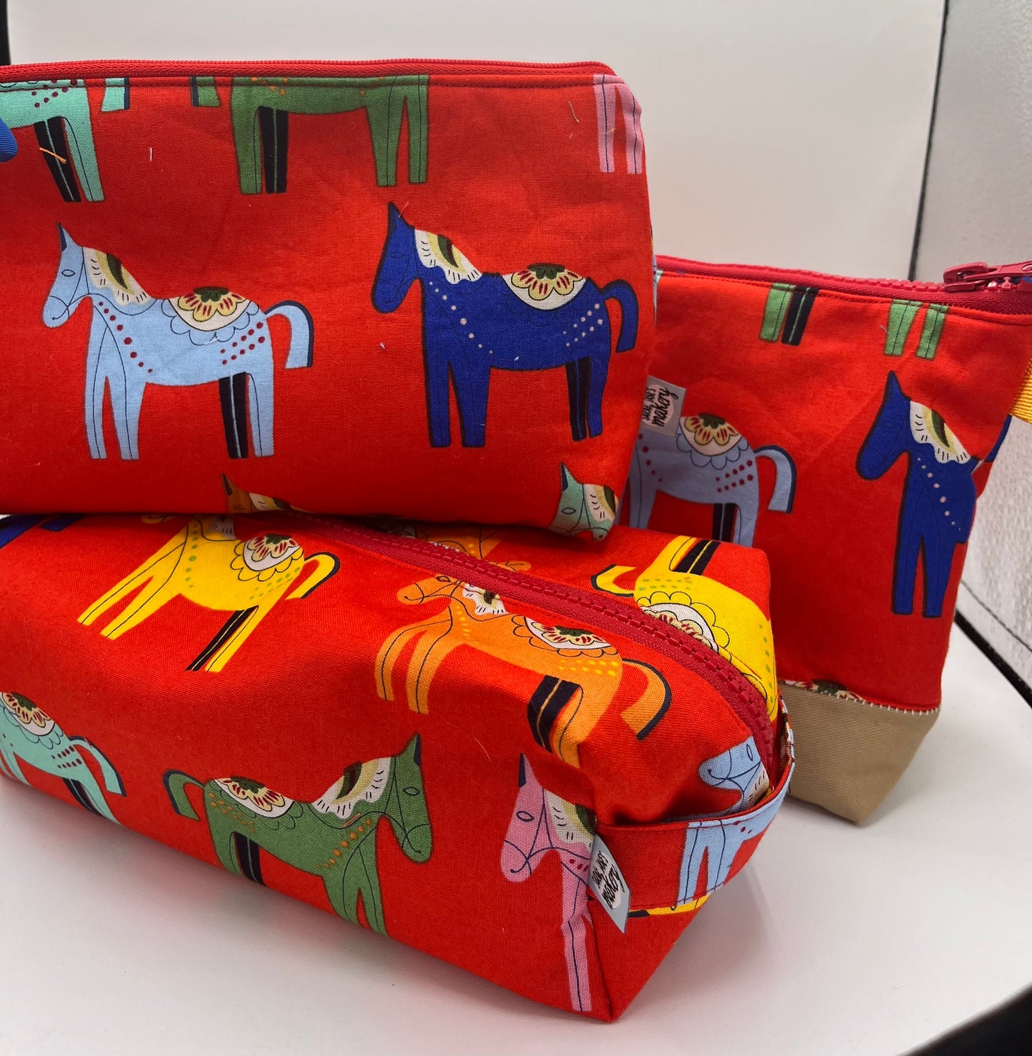 Dala Horse Travel Bag (Medium Only)
