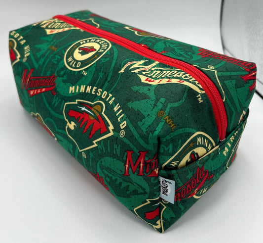 Minnesota Wild Square Travel Bag (Med & Large)