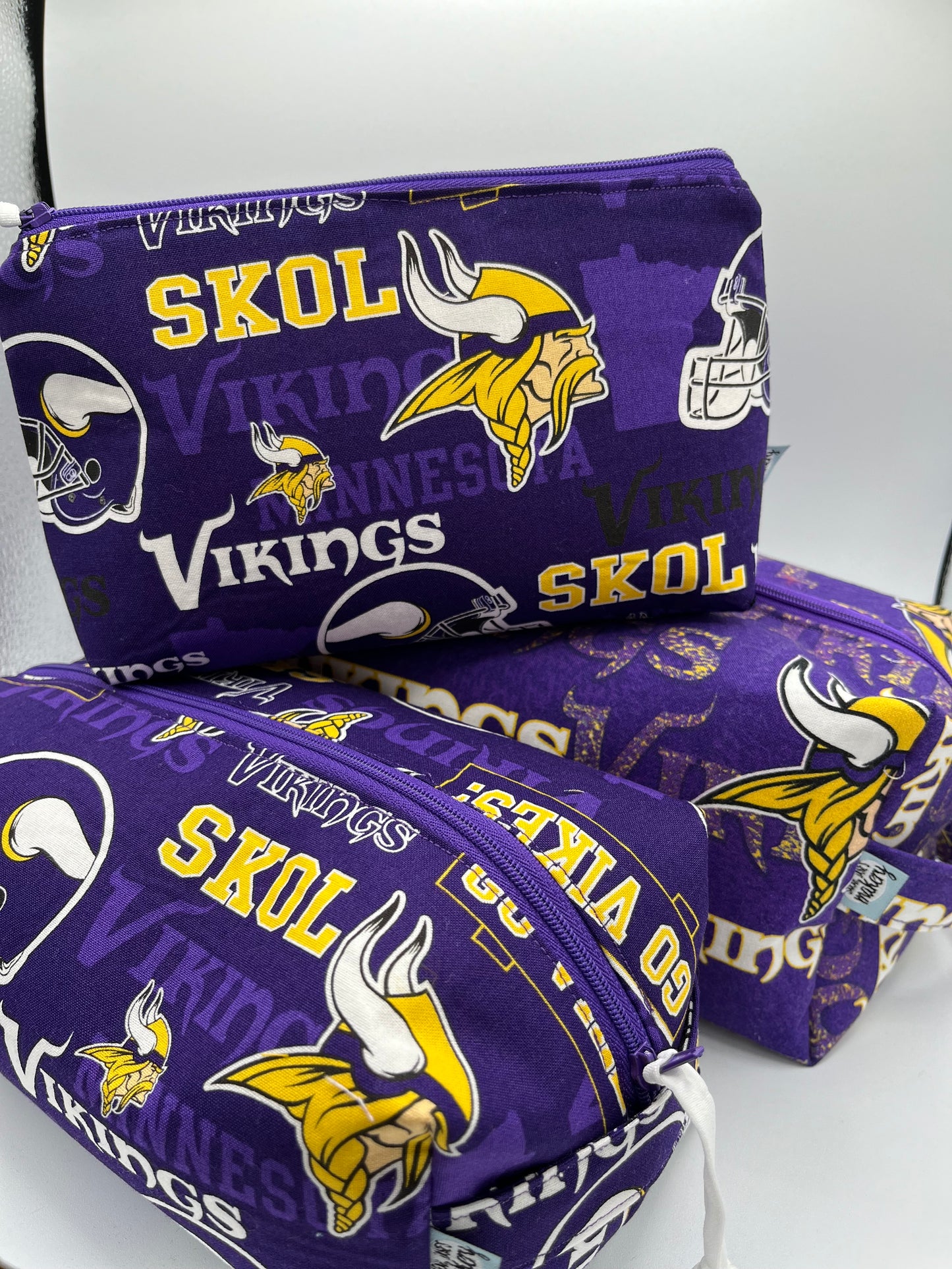 Minnesota Vikings Square Travel Bag (Med & Large)