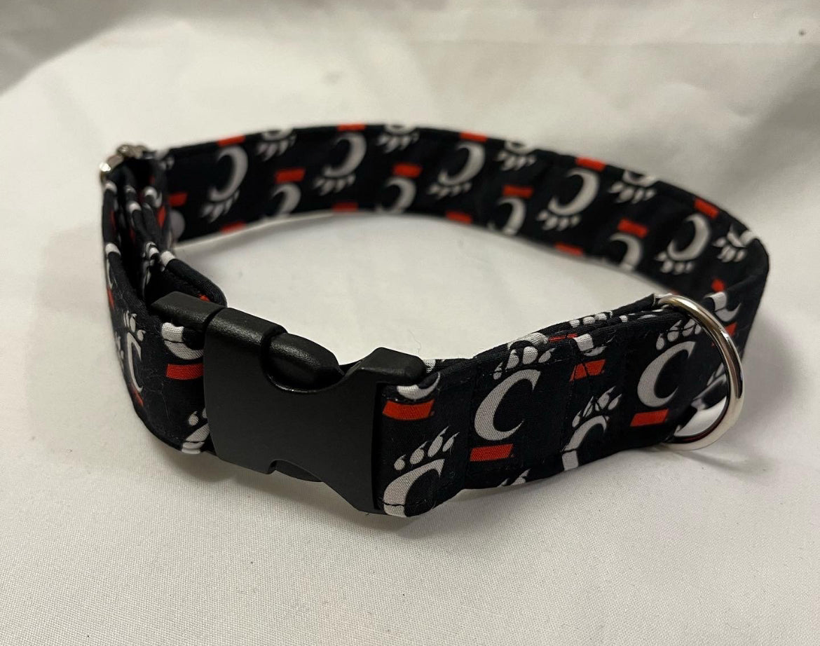 Cincinnati Bearcats Dog Collar