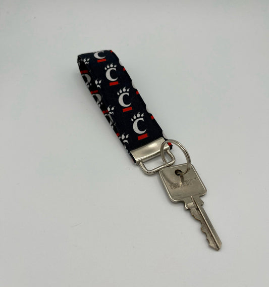Cincinnati Bearcats Wristlet Keychain