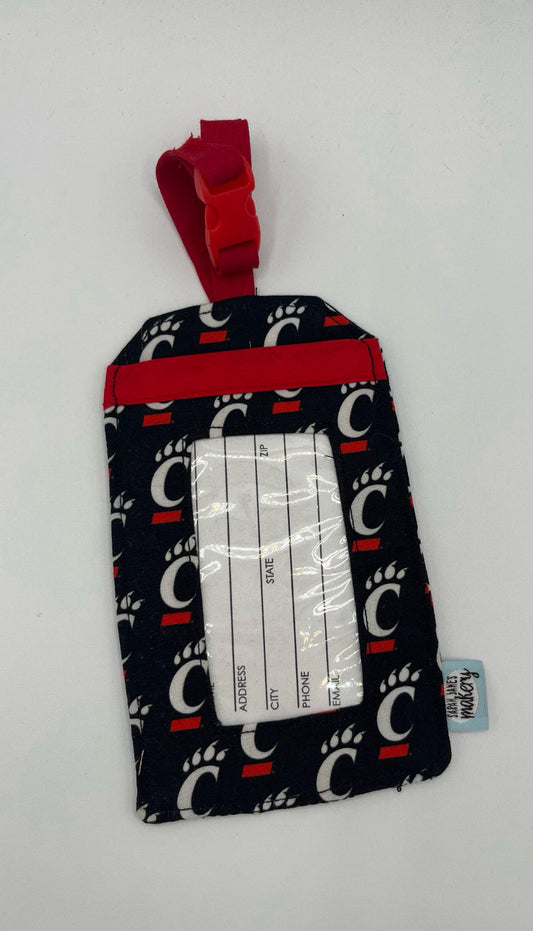 Cincinnati Bearcats Luggage Tag