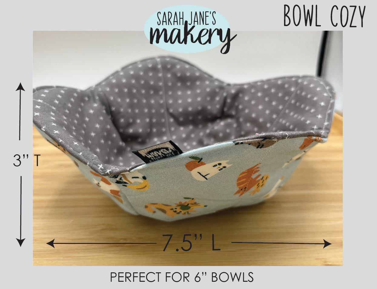 Dolly Microwavable Bowl Cozy