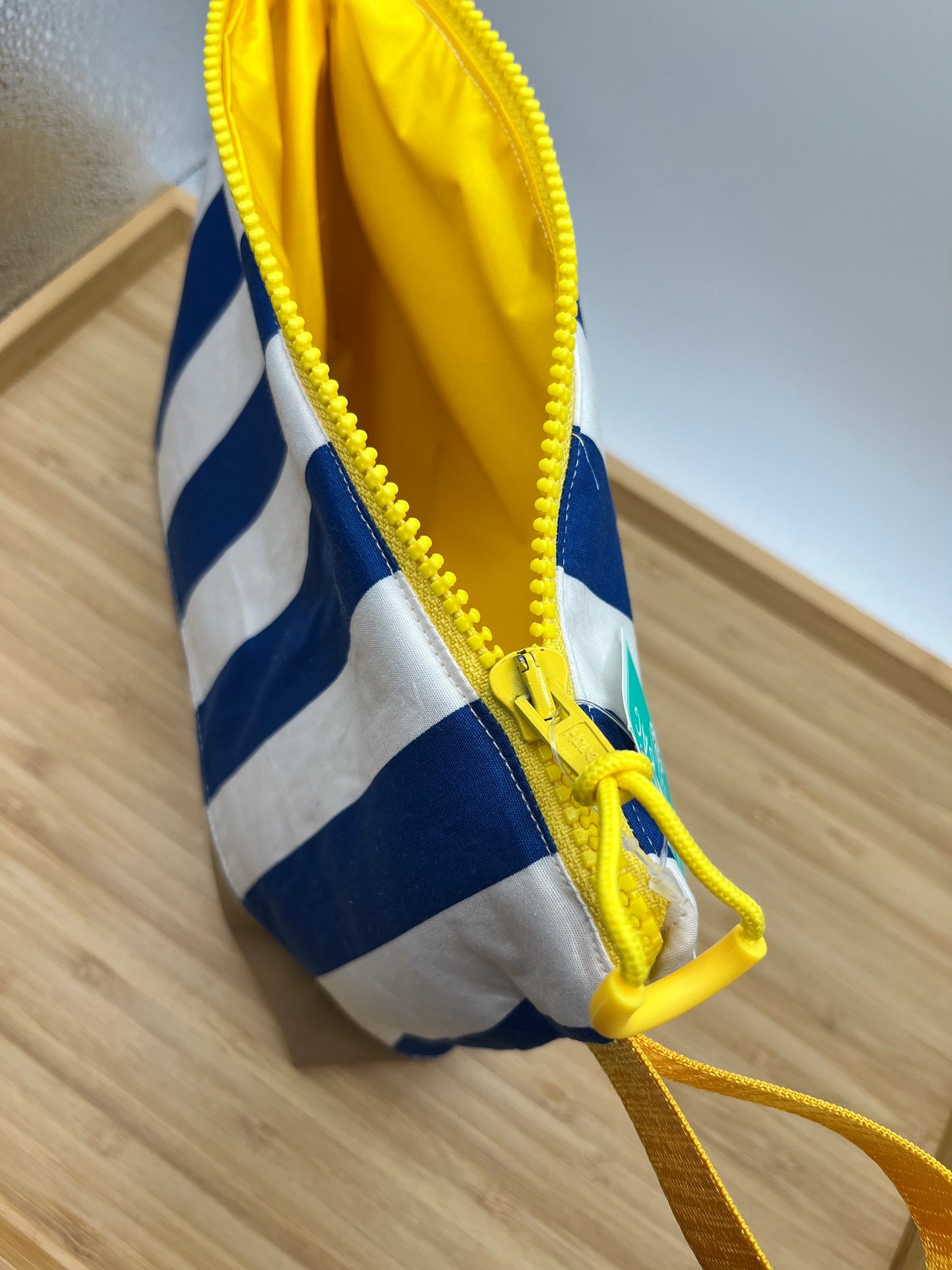 Small Stripe Travel Handle Bag