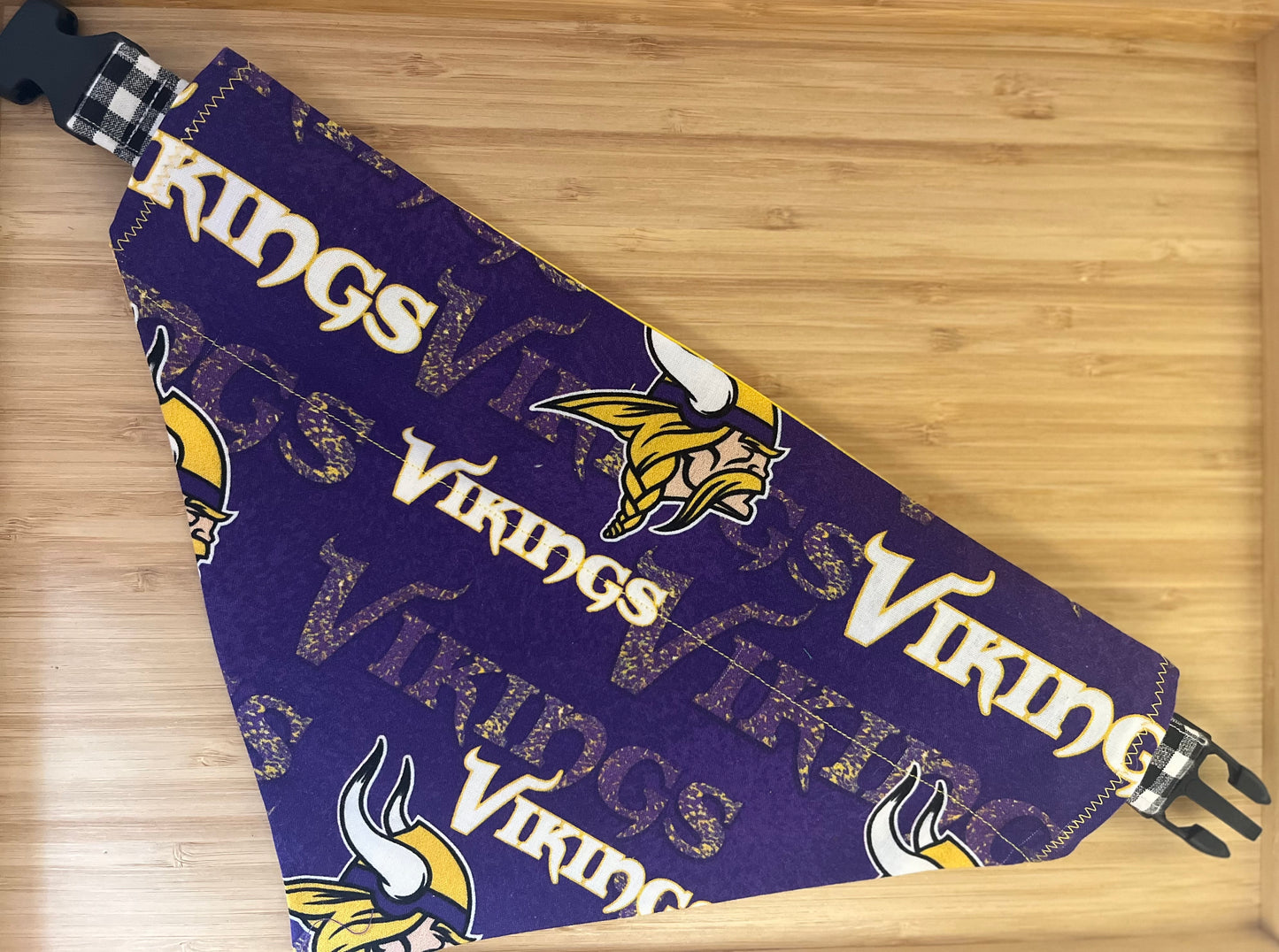 Minnesota Vikings Dog Bandana (Through the Collar Bandana)