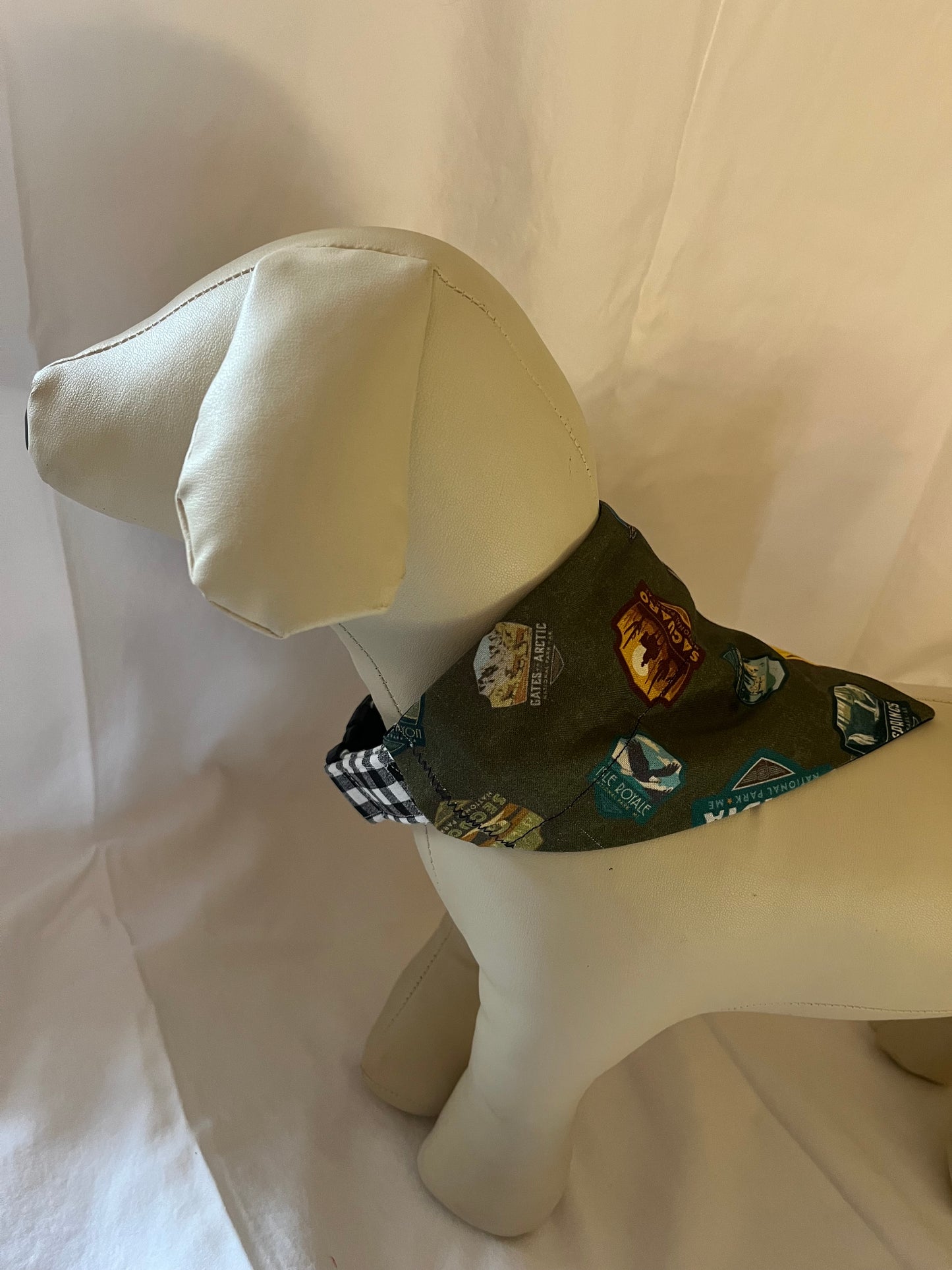 National Park Dog Bandana (Through the Collar Bandana)