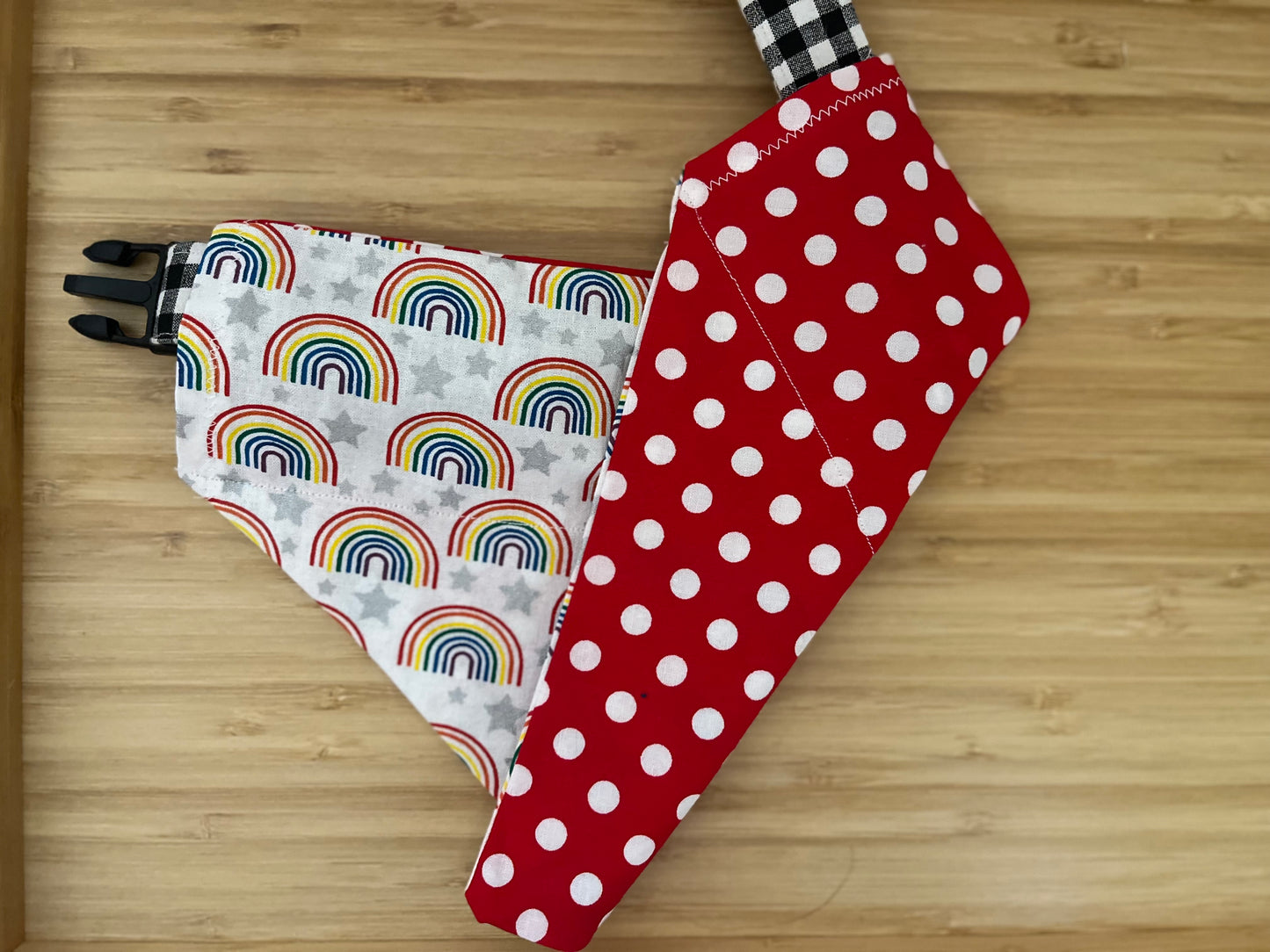 Rainbow Pride Dog Bandana (Through the Collar Bandana)