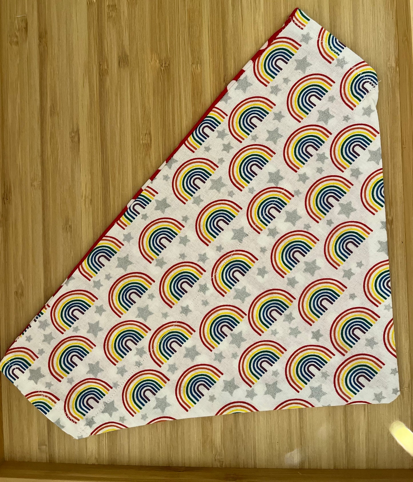 Rainbow Pride Dog Bandana (Through the Collar Bandana)