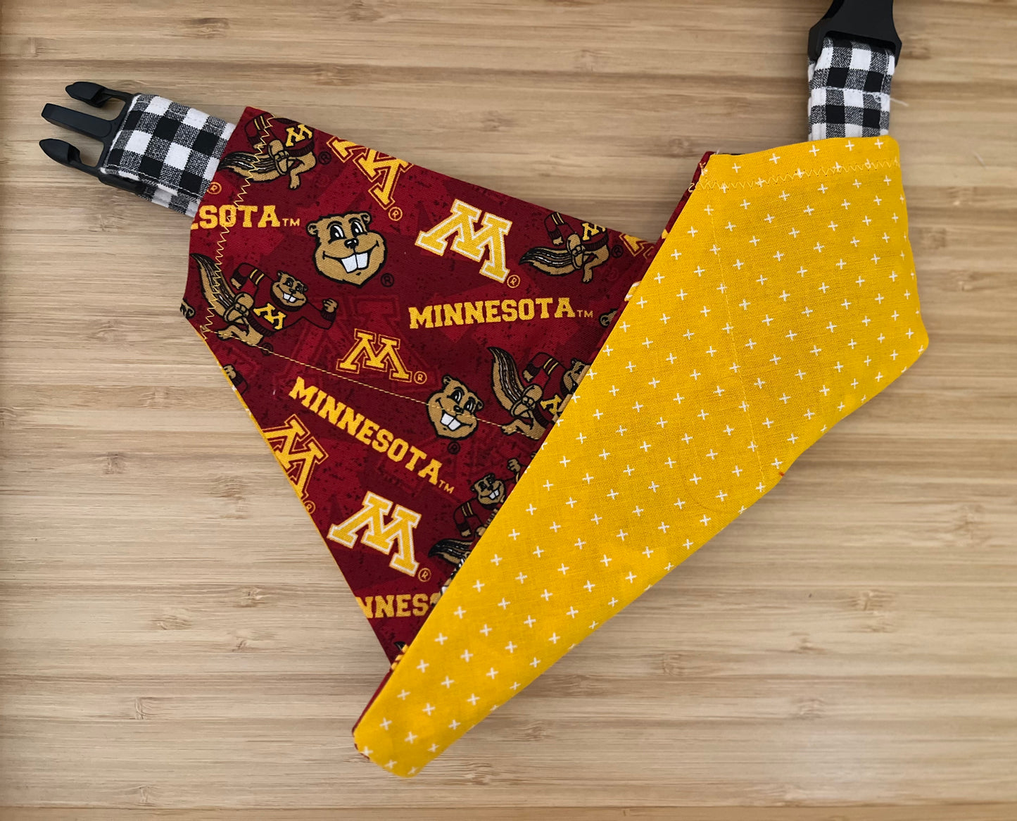 University of Minnesota Gophers Dog Bandana (Through the Collar)