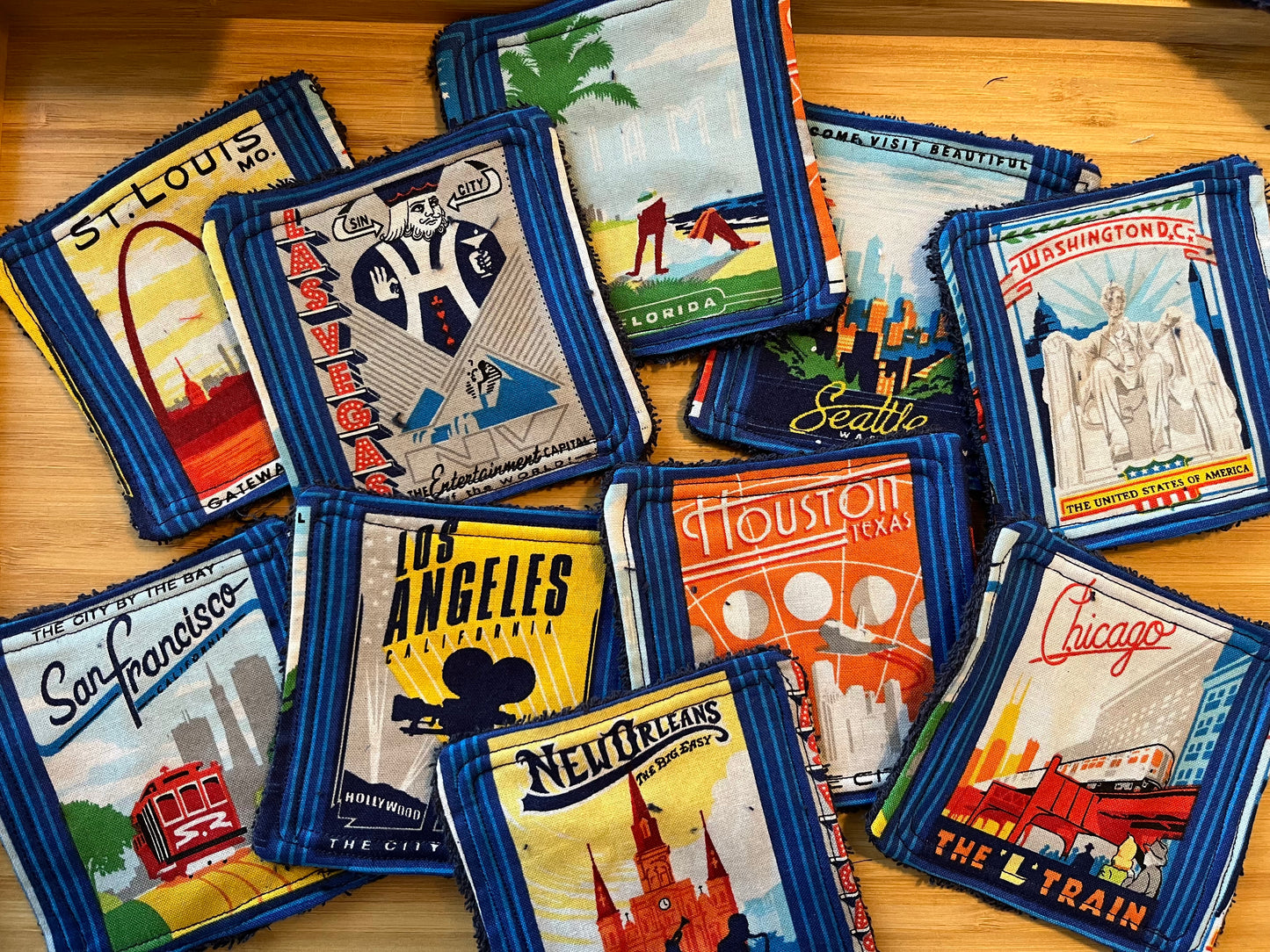 US Postcard Coasters