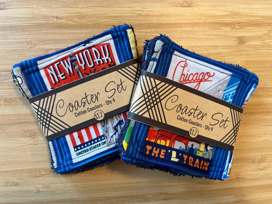 US Postcard Coasters