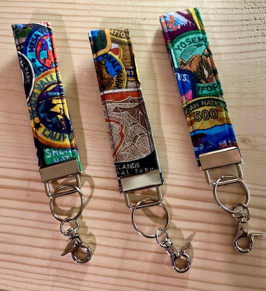 National Parks Wristlet Keychain