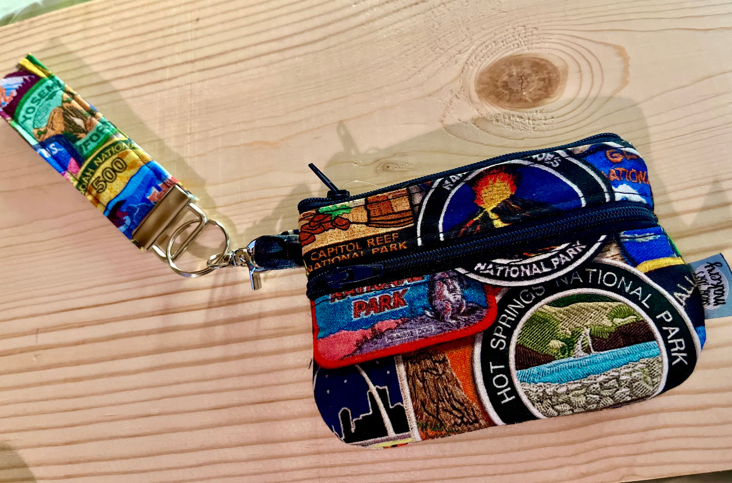 National Parks Wristlet Keychain