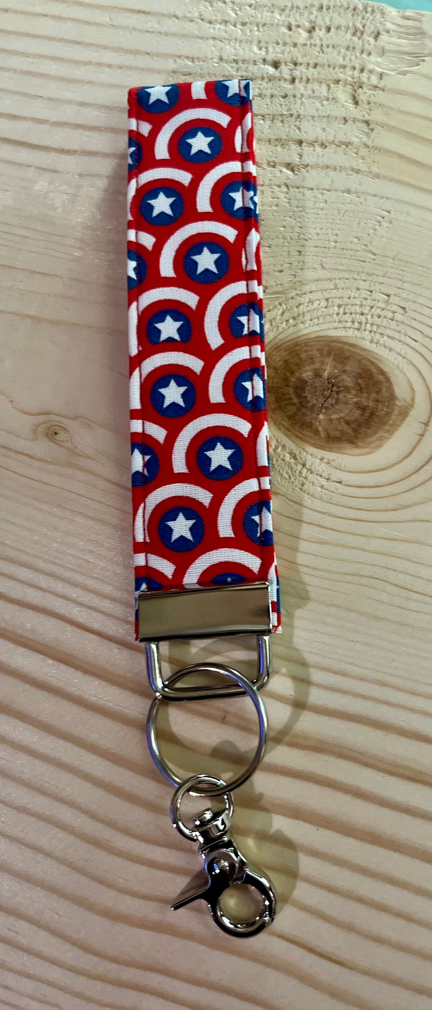 Superhero Wristlet Keychain