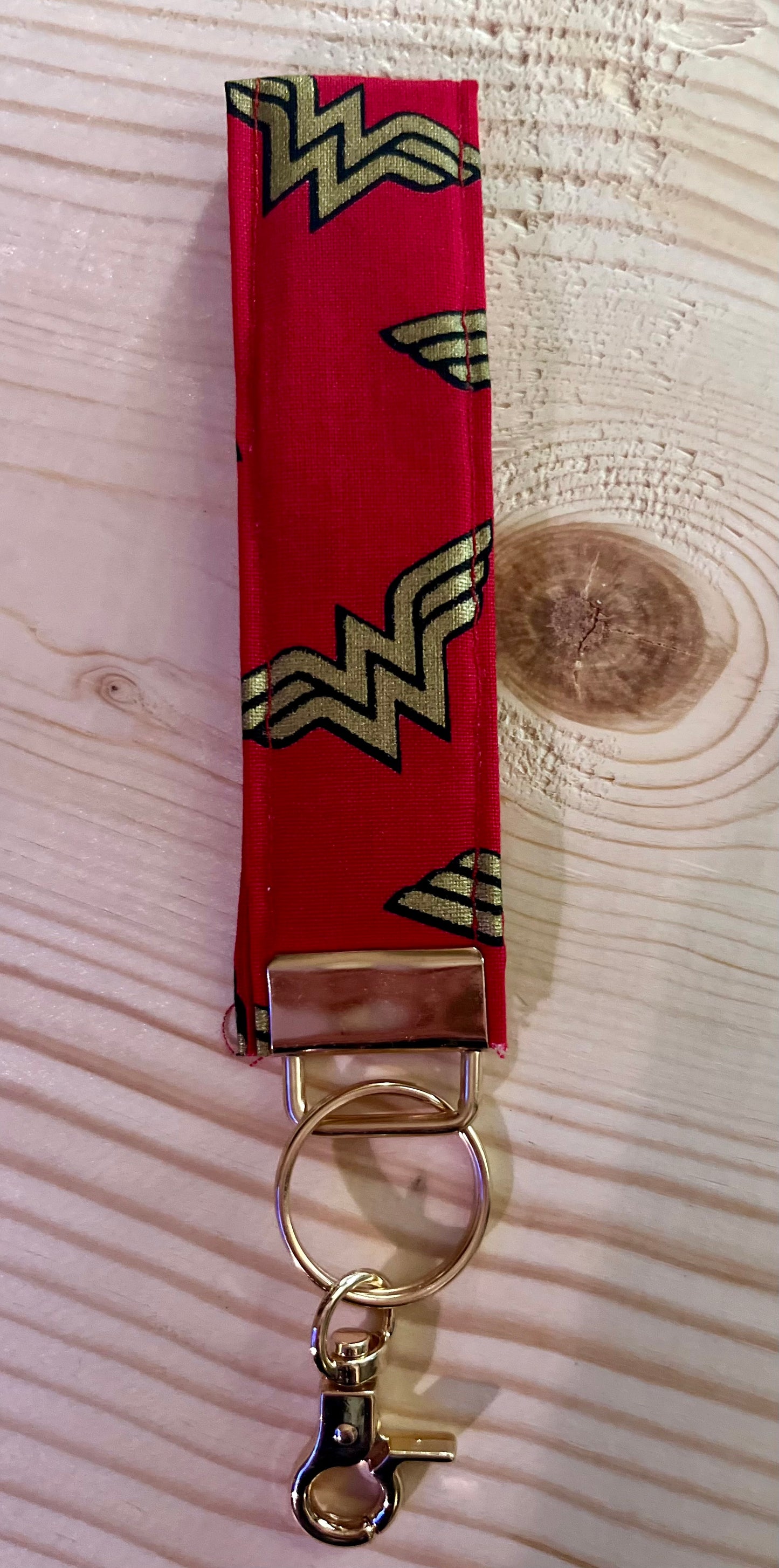 Superhero Wristlet Keychain