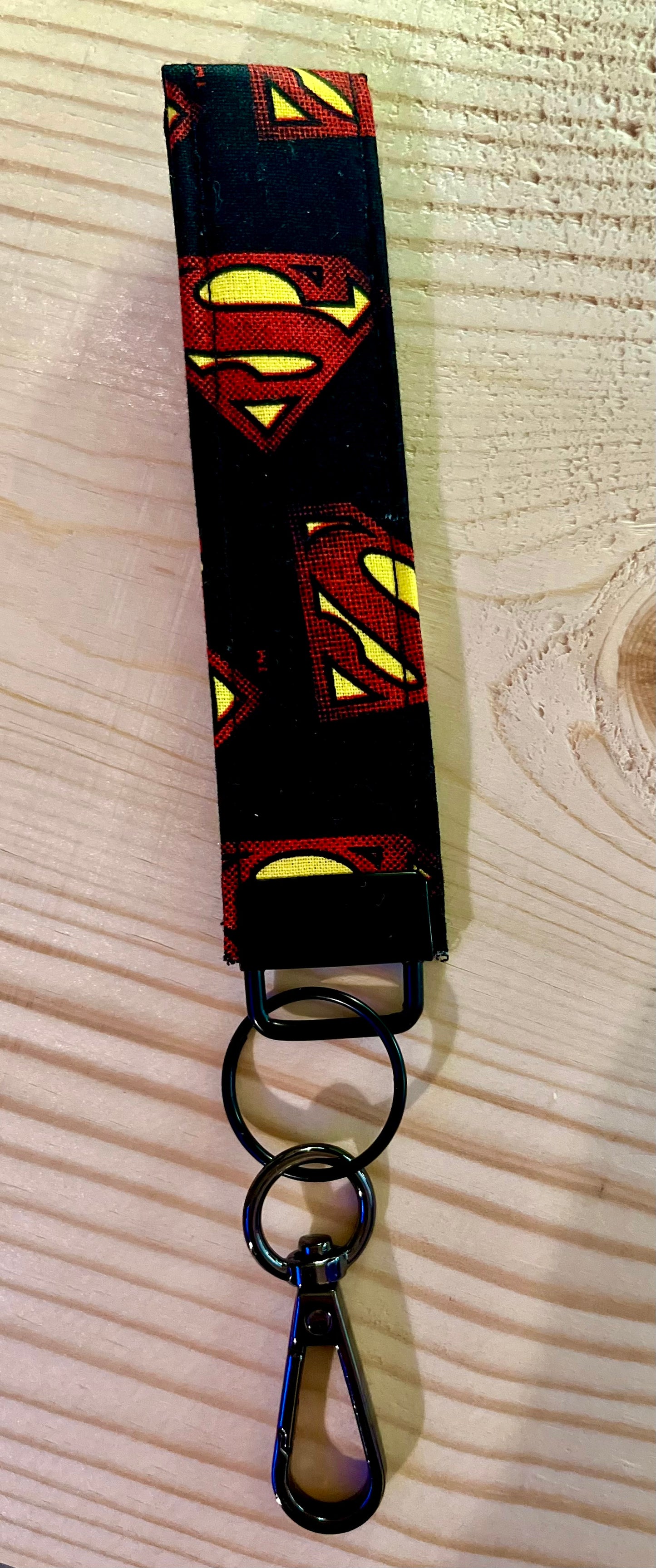 Superhero Wristlet Keychain