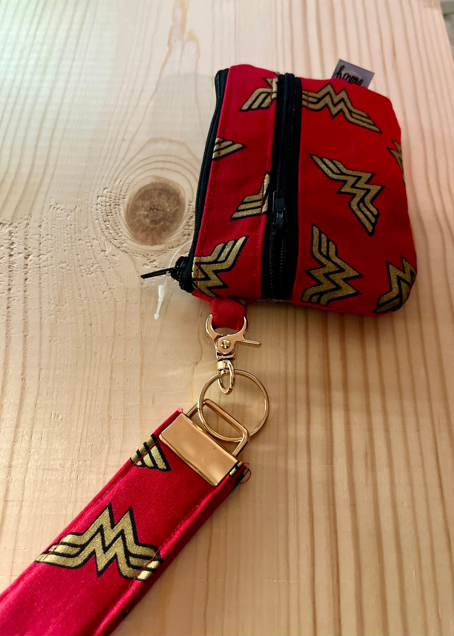 Superhero Wristlet Keychain