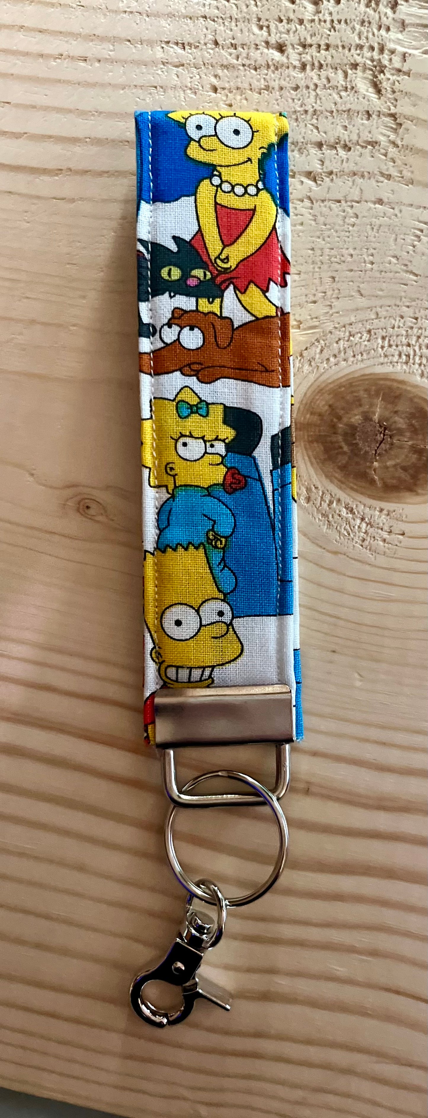 Simpsons Wristlet Keychain