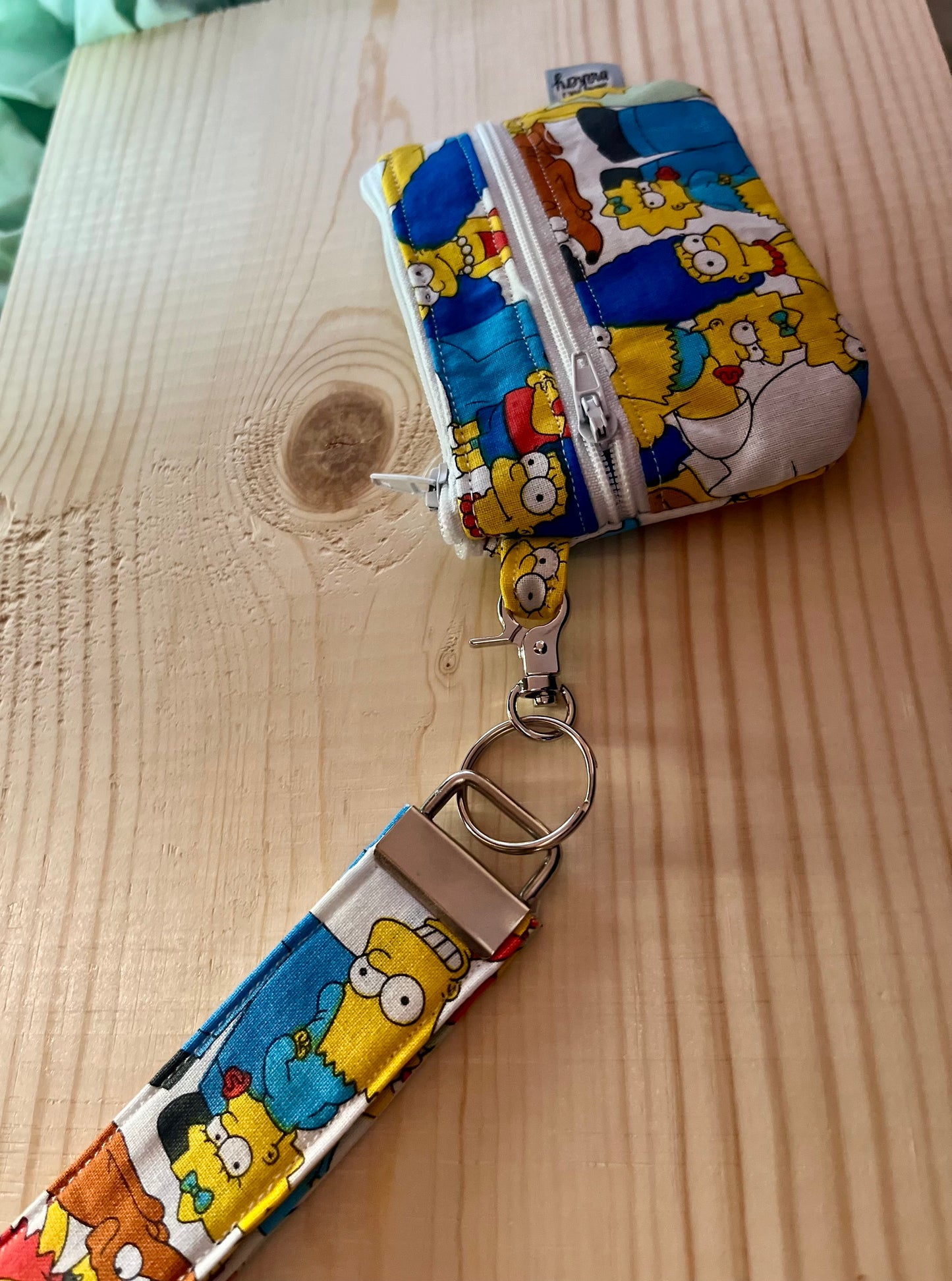 Simpsons Wristlet Keychain