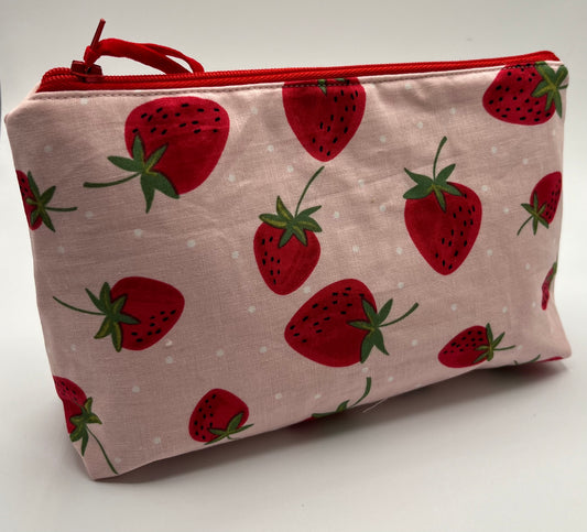 XS Strawberry Travel Bag