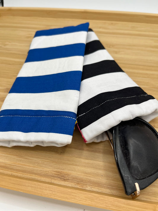 Striped Glasses Case