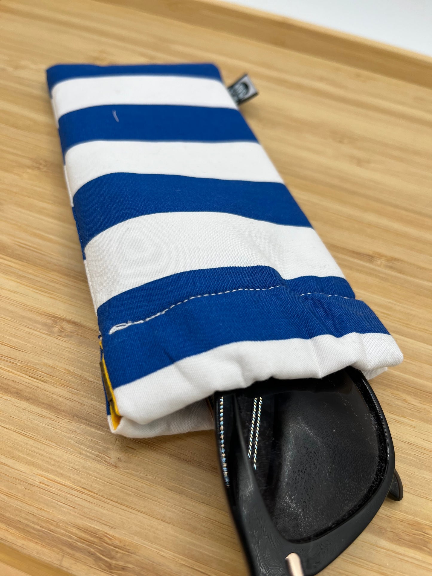 Striped Glasses Case