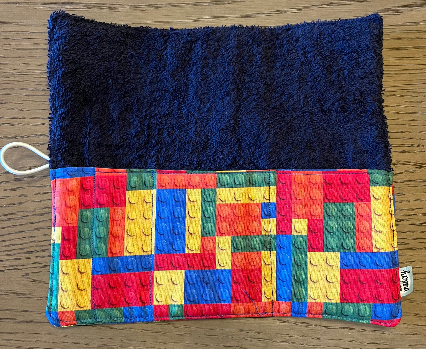 Kids Toy Bricks- Toothbrush Roll Up Bag