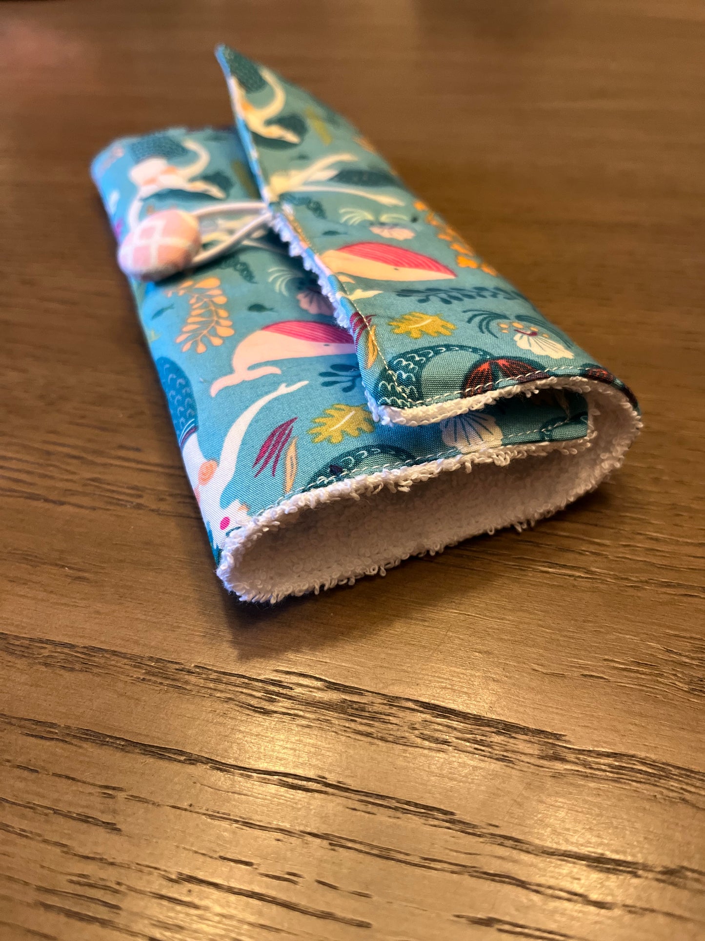 Kids Mermaids- Toothbrush Roll Up Bag