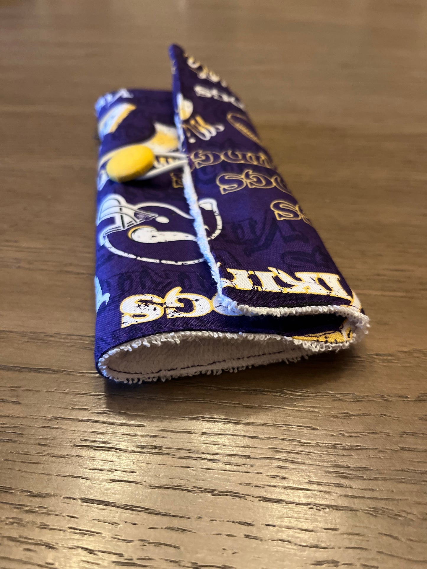 Kids MN Vikings- Toothbrush Roll Up Bag