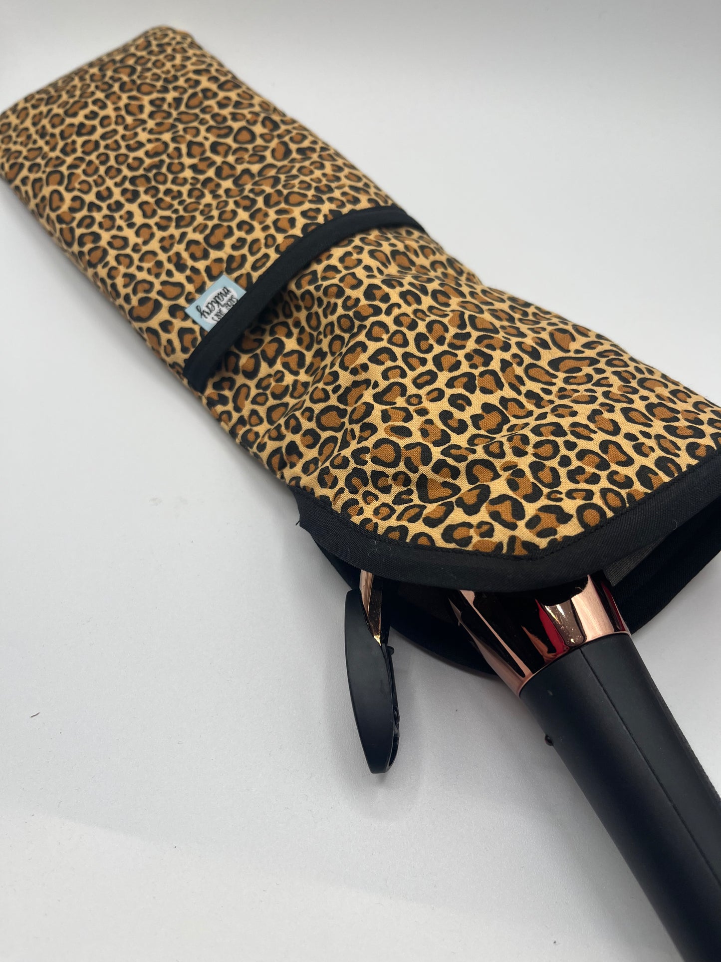 Cheetah Curling/Flat Iron Case