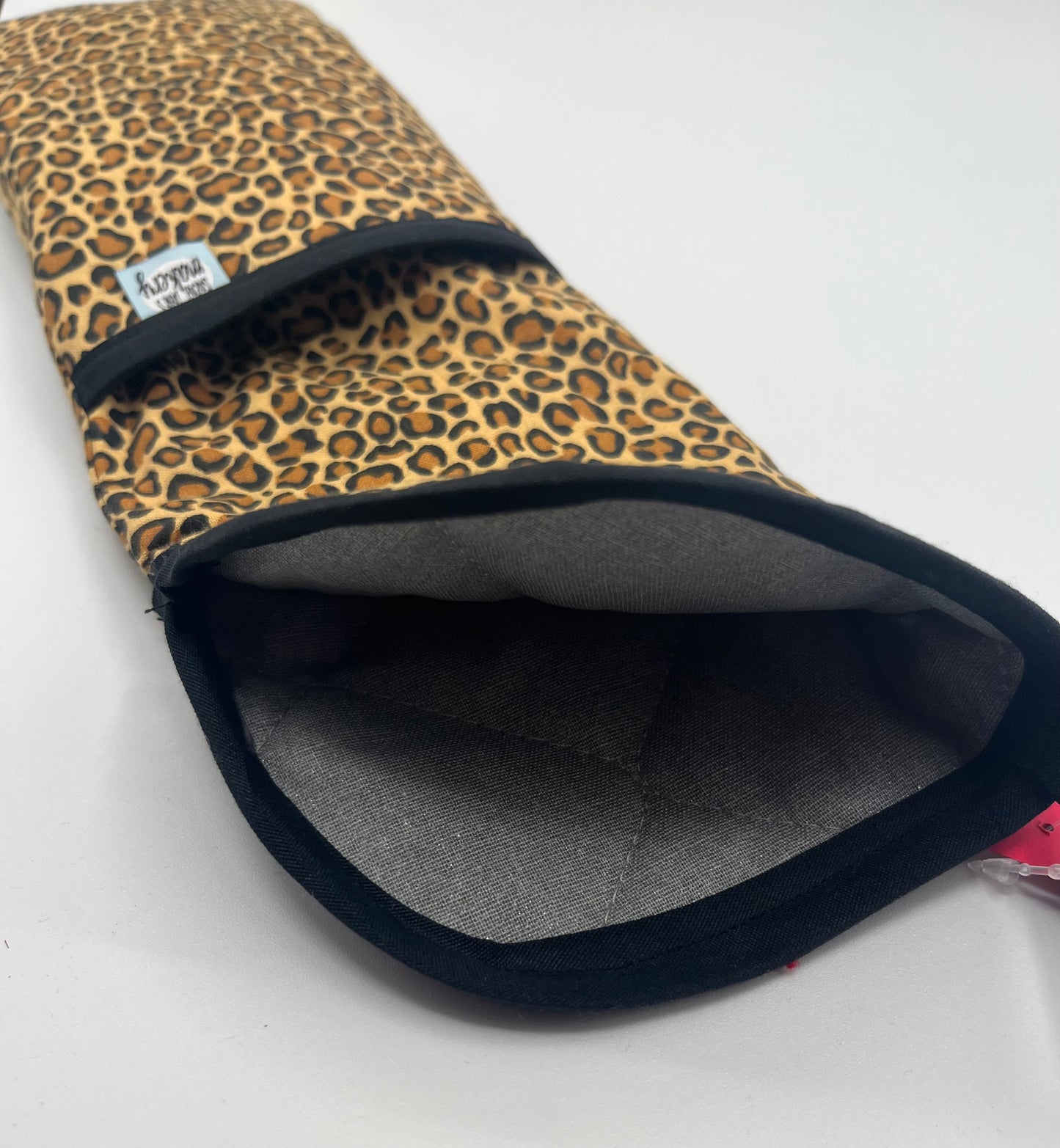Cheetah Curling/Flat Iron Case