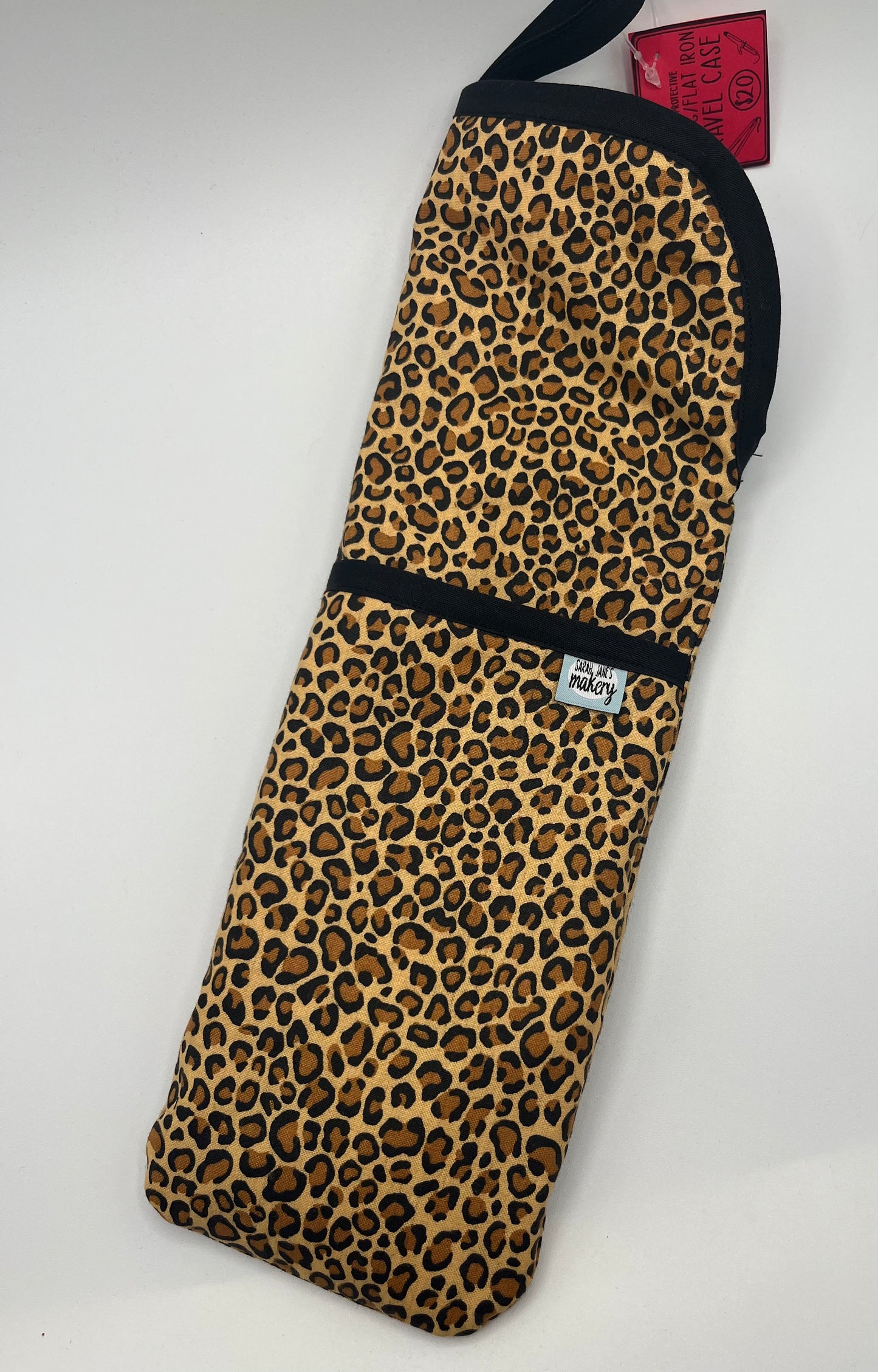 Cheetah Curling/Flat Iron Case