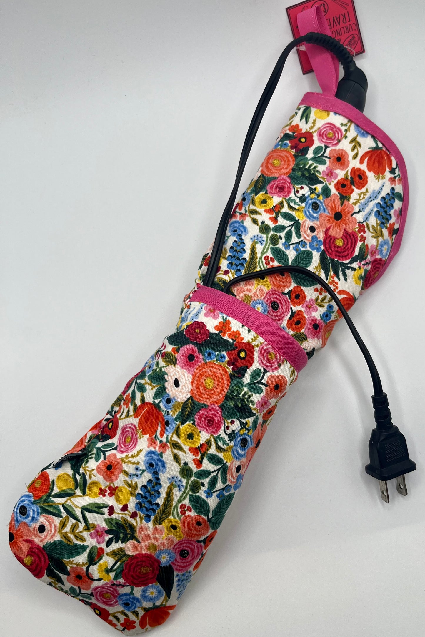 Floral Curling/Flat Iron Case