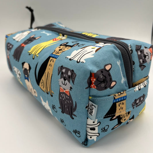 Dogs Square Travel Bag (Med Only)