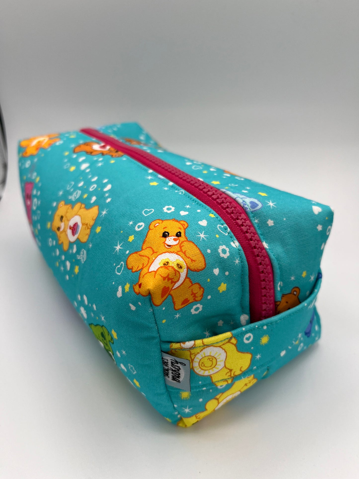 Retro Bears Square Travel Bag (Med Only)